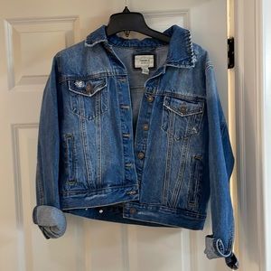 Distressed Jean Jacket
